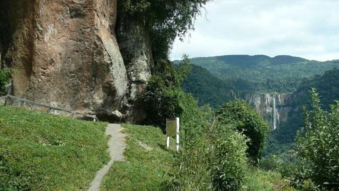 Caminho ecológico em Urubici