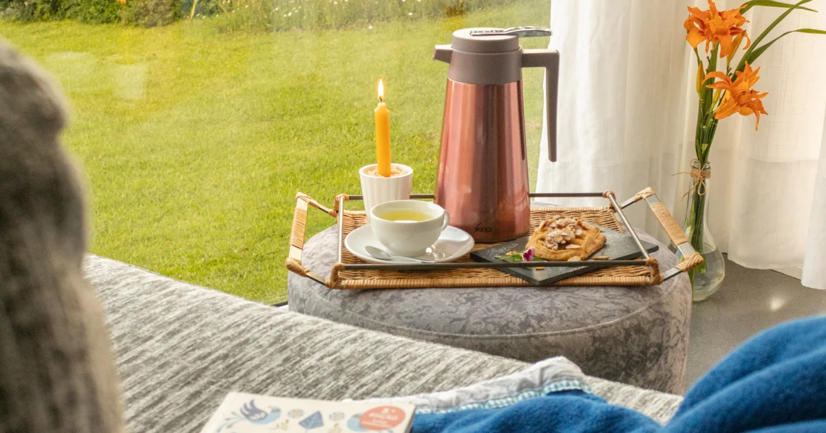 Café da manhã artesanal servido na Pousada Cantos e Encantos.