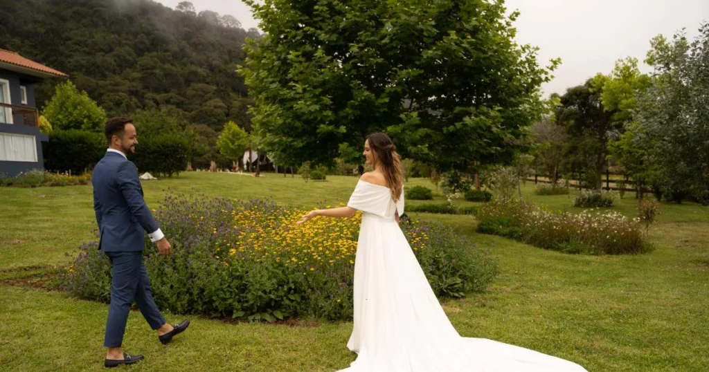 Mini Wedding realizado na Pousada Cantos e Encantos